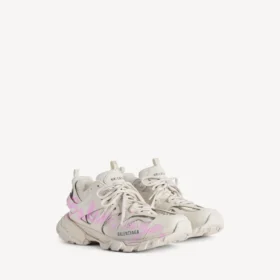 Damen-Sneaker „Track Signature“ in Beige/Rosa