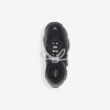 Damen-Sneaker „Triple S“ mit transparenter Sohle in Schwarz Damen-Sneaker „Triple S“ mit transparenter Sohle in Schwarz