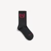 Damen-Socken „Laurel Classic“ in Schwarz/Weiß
