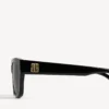 Damen-Sonnenbrille „Nano Square AF“ in Schwarz Damen-Sonnenbrille „Nano Square AF“ in Schwarz