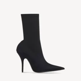 Damen-Stiefeletten „Knife“ in Schwarz