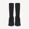 Damen-Stiefeletten „Knife“ in Schwarz