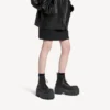 Damen-Stiefeletten „Strike“ mit Plateau in Schwarz
