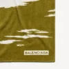 Damen-Strandtuch aus gebürsteter Baumwolle in Khaki