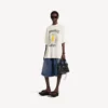 Damen-T-Shirt „Salon de Couture“ in Creme Damen-T-Shirt „Salon de Couture“ in Creme