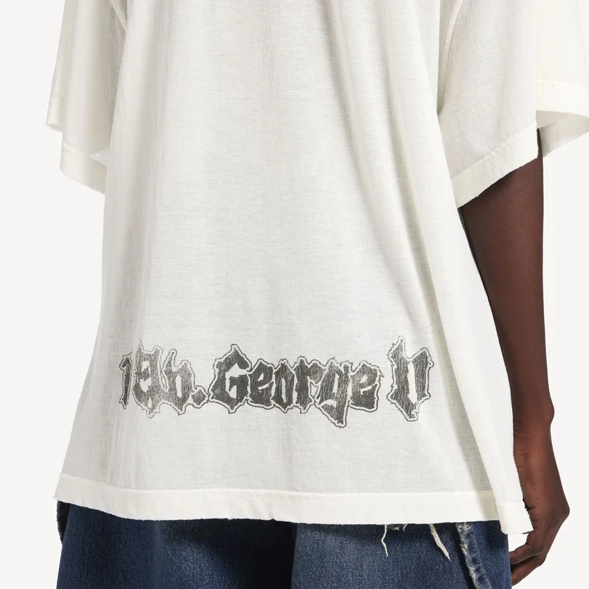 Damen-T-Shirt „Salon de Couture“ in Creme Damen-T-Shirt „Salon de Couture“ in Creme