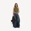 Damen-Tasche „Le City Bag East-West“ in Hell-Espresso