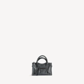 Damen-Tasche „Le City Bag Nano“ in der Farbe „Volcanic Rock“