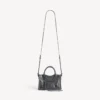 Damen-Tasche „Le City Bag Nano“ in der Farbe „Volcanic Rock“