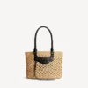 Damen-Tasche „Le City Basket Medium“ in Natur/Schwarz