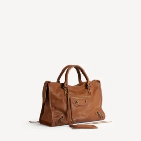 Damen-Tasche „Le City“ in Mittelgröße, Farbe: Karamell
