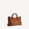 Damen-Tasche „Le City“ in Mittelgröße, Farbe: Karamell Damen-Tasche „Le City“ in Mittelgröße, Farbe: Karamell