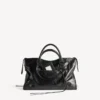 Damen-Tasche „Le City“ in Schwarz, mittelgroß Damen-Tasche „Le City“ in Schwarz, mittelgroß