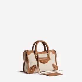 Damen-Tasche „Le City“ klein in Beige/Camel