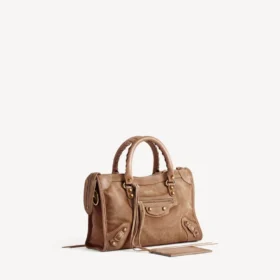Damen-Tasche „Le City“ klein in Biscuit
