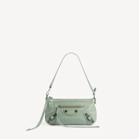 Damen-Tasche „Le City“ mit Riemen in Heritage-Grün
