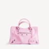 Damen-Tasche „Le City“ mit rundem Spiegel-Anhänger in sprudelndem Rosa Damen-Tasche „Le City“ mit rundem Spiegel-Anhänger in sprudelndem Rosa