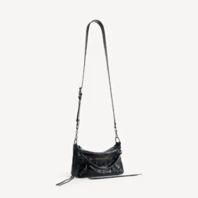 Damen-Tasche „Le City Moto Mini“ in Schwarz