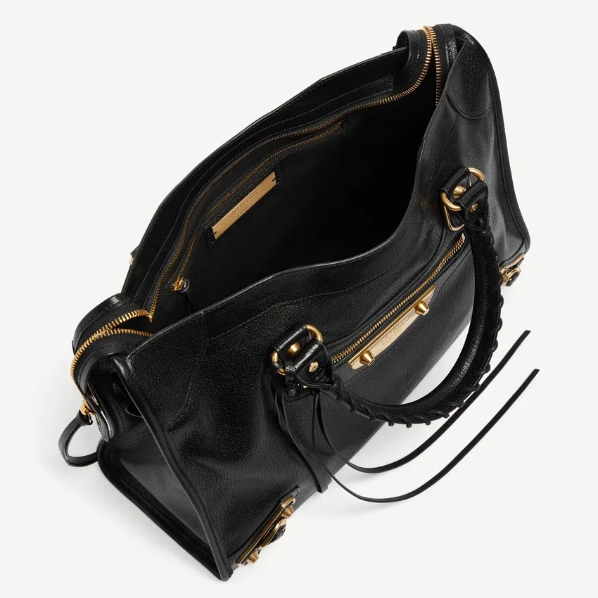 Damen-Tasche „Le City Uptown“ in Schwarz, mittelgroß Damen-Tasche „Le City Uptown“ in Schwarz, mittelgroß