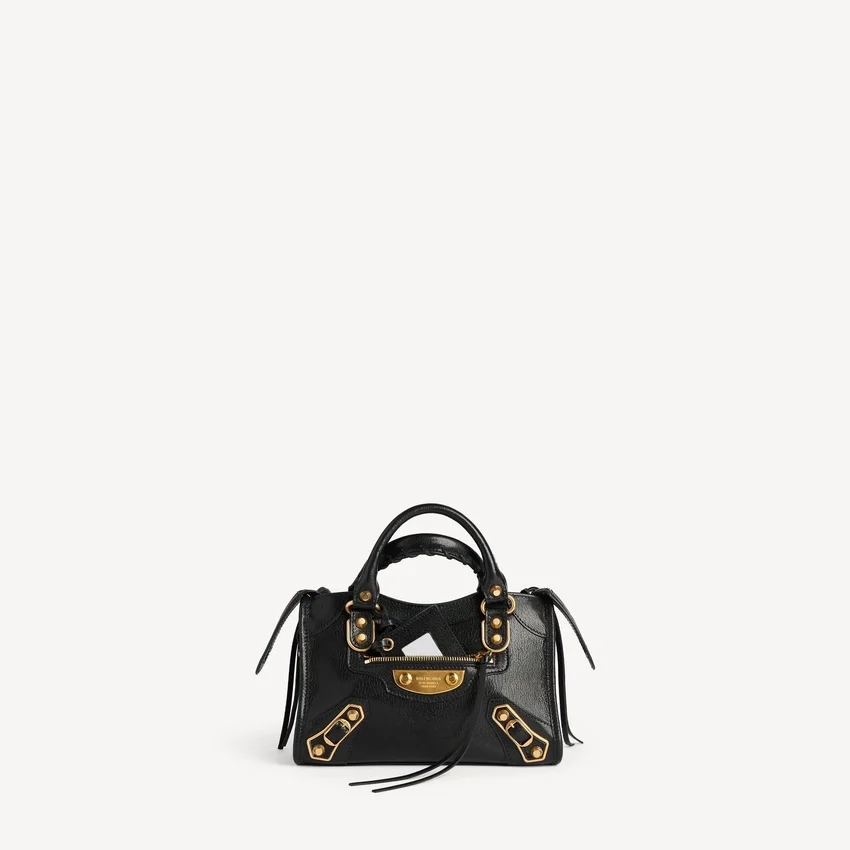 Damen-Tasche „Le City Uptown“ Mini in Schwarz Damen-Tasche „Le City Uptown“ Mini in Schwarz