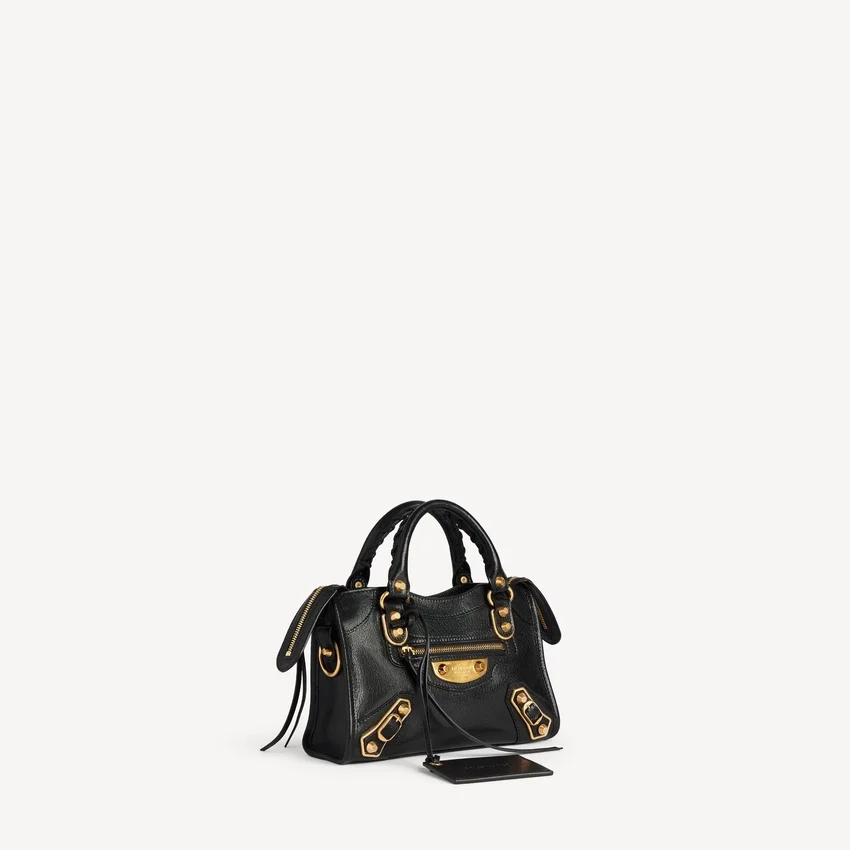 Damen-Tasche „Le City Uptown“ Mini in Schwarz Damen-Tasche „Le City Uptown“ Mini in Schwarz