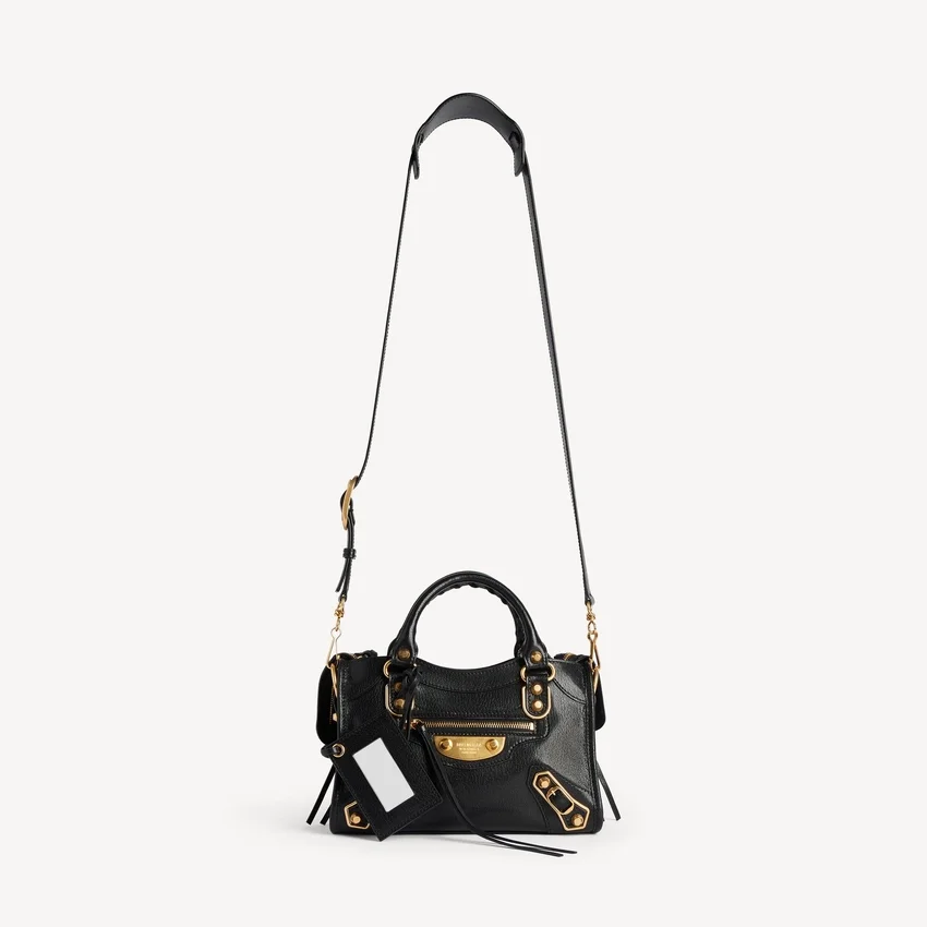 Damen-Tasche „Le City Uptown“ Mini in Schwarz Damen-Tasche „Le City Uptown“ Mini in Schwarz