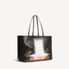 Damen-Tasche „Select“, groß, in Schwarz/Orange Damen-Tasche „Select“, groß, in Schwarz/Orange