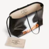 Damen-Tasche „Select“, groß, in Schwarz/Orange Damen-Tasche „Select“, groß, in Schwarz/Orange