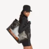 Damen-Tasche „Select“, groß, in Schwarz/Orange Damen-Tasche „Select“, groß, in Schwarz/Orange