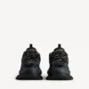 Damen-Track-Sneaker in Schwarz