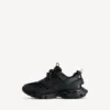 Damen-Track-Sneaker in Schwarz