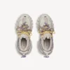 Damen-Track-Sneaker mit Schnürung in Taupe/Gelb/Lila/Braun/Schwarz Damen-Track-Sneaker mit Schnürung in Taupe/Gelb/Lila/Braun/Schwarz