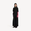 Damen-Trainings-T-Shirt in Schwarz Damen-Trainings-T-Shirt in Schwarz