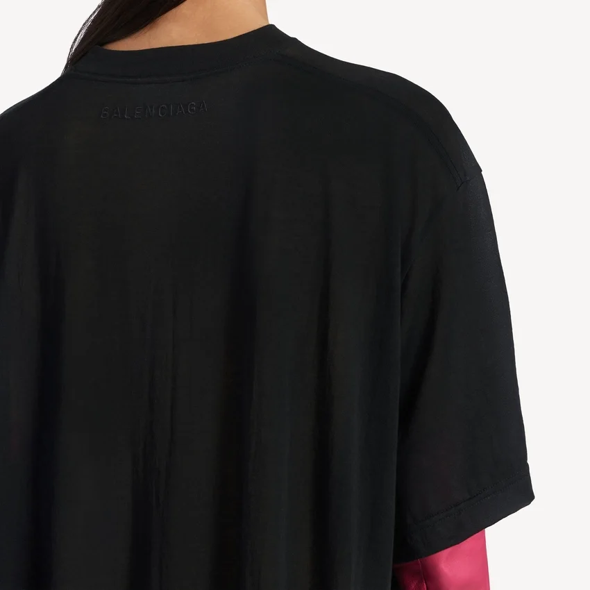Damen-Trainings-T-Shirt in Schwarz Damen-Trainings-T-Shirt in Schwarz