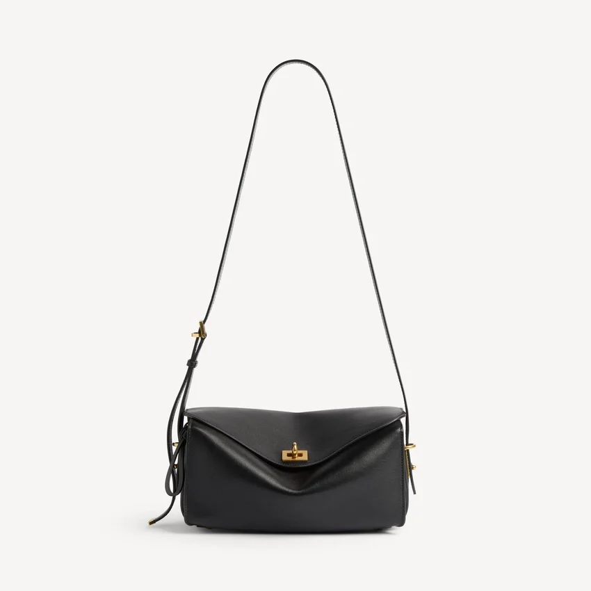 Damen-Umhängetasche „Le 7“ Medium in Schwarz Damen-Umhängetasche „Le 7“ Medium in Schwarz