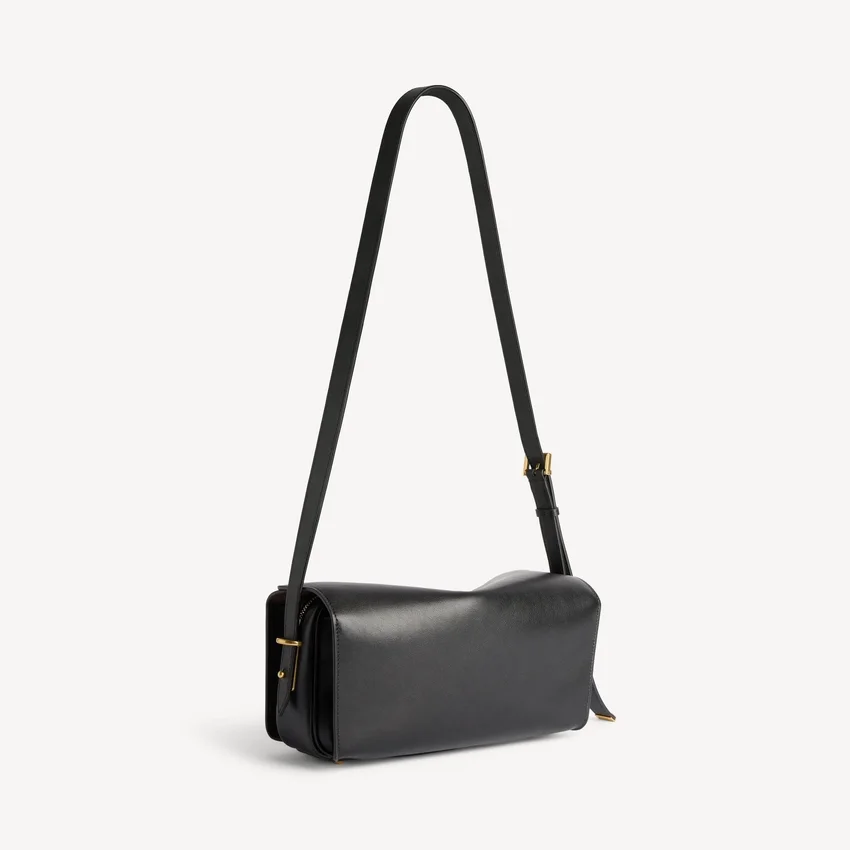 Damen-Umhängetasche „Le 7“ Medium in Schwarz Damen-Umhängetasche „Le 7“ Medium in Schwarz