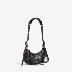 Damen-Umhängetasche „Le Cagole“ XS in Schwarz