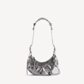 Damen-Umhängetasche „Le Cagole“ XS in Silber