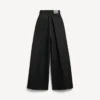 Damenhose mit hoher Taille in Schwarz Damenhose mit hoher Taille in Schwarz