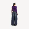 Damenhose „Tulipe“ in Dark Ocean