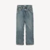 Damenjeans in Regular-Fit in Dirty-Vintage-Blau