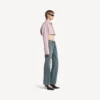 Damenjeans in Regular-Fit in Dirty-Vintage-Blau