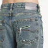 Damenjeans in Regular-Fit in Dirty-Vintage-Blau