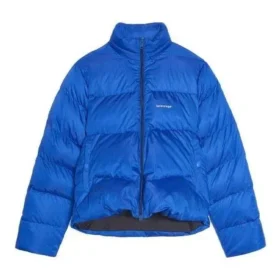 Daunenjacke mit kleinem Logo-Aufdruck „Blue“ 556231TYD334210