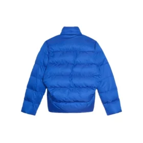 Daunenjacke mit kleinem Logo-Aufdruck „Blue“ 556231TYD334210