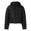 Daunenjacke mit kleinem Logo-Print „Schwarz“ 556231TYD331000