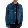 Denim-Jacke in Large-Passform „Blue“ 643398TJW214254