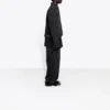 Denim-Jacke in Large-Passform „Charcoal“ 620731TJW411052
