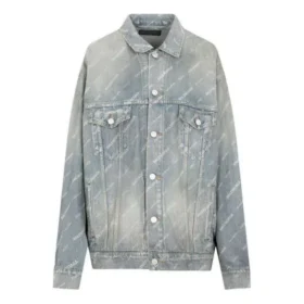 Denim-Jacke in Large-Passform „Light Japanese Indigo“ 719319TNW553221