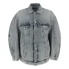 Denim-Jacke mit gedrehten Ärmeln „Blue Skies“ 706654TDW144824